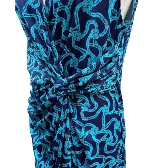 Julie Brown NYC Rope and Knots Front Twist Sleeveless Dress - Picture 6 of 13